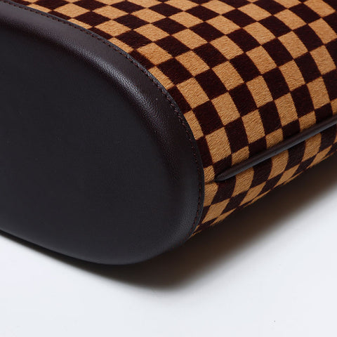 ルイ・ヴィトン LOUIS VUITTON ダミエ ソバージュ インパラ 2001年製 ハンドバッグ ブラウン WS13932