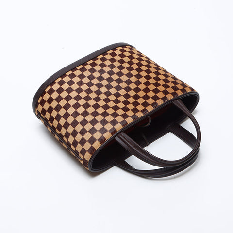 ルイ・ヴィトン LOUIS VUITTON ダミエ ソバージュ インパラ 2001年製 ハンドバッグ ブラウン WS13932