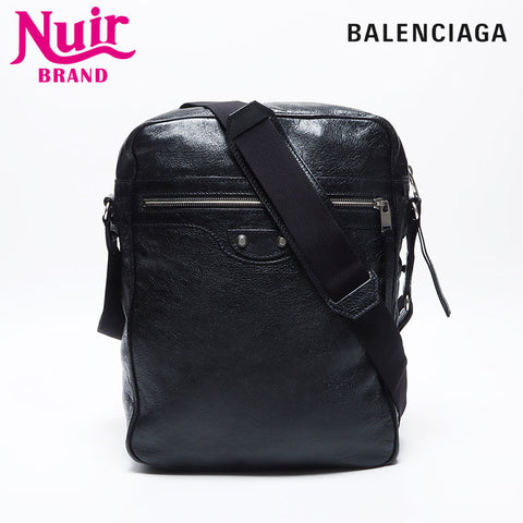 BALENCIAGA le cagoule Shoulder Bag black WS13933