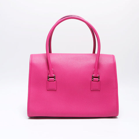 ロエベ LOEWE アラモ36 レザー ハンドバッグ ピンク WS13939