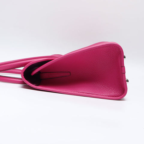 LOEWE Alamo 36 Leather Handbag pink WS13939