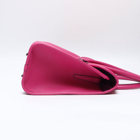 LOEWE Alamo 36 Leather Handbag pink WS13939