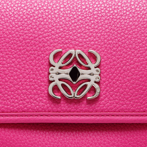 LOEWE Alamo 36 Leather Handbag pink WS13939