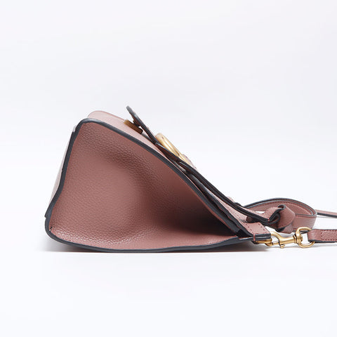 GUCCI GG Marmont Leather 2way Shoulder Bag pink WS13945