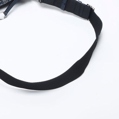 クリスチャンディオール Christian Dior トロッター ショルダーバッグ ネイビー WS13951