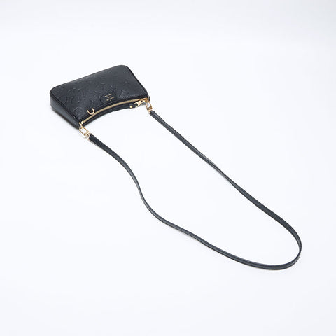 Louis Vuitton Louis Vuitton Easy Pouch Monogramm Emprent Umhängetasche Schwarz WS13952