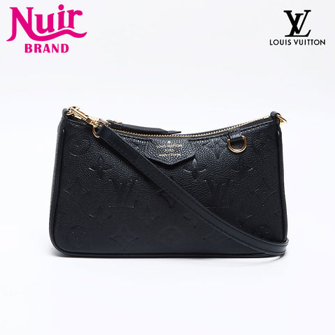 Louis Vuitton Louis Vuitton Easy Pouch Monogramm Emprent Umhängetasche Schwarz WS13952