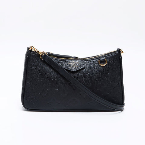 Louis Vuitton Louis Vuitton Easy Pouch Monogramm Emprent Umhängetasche Schwarz WS13952