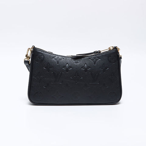 Louis Vuitton Louis Vuitton Easy Pouch Monogramm Emprent Umhängetasche Schwarz WS13952