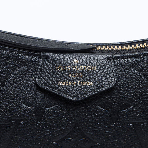 LOUIS VUITTON Easy Pouch Monogram Empreinte Shoulder Bag black WS13952