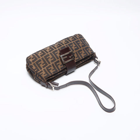 フェンディ FENDI ズッカ マンマ ショルダーバッグ ブラウン WS13953