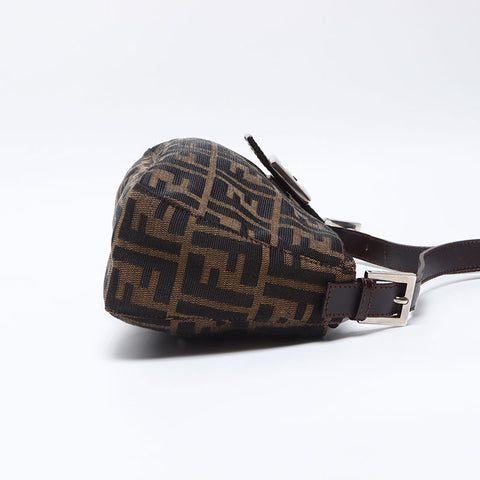 フェンディ FENDI ズッカ マンマ ショルダーバッグ ブラウン WS13953