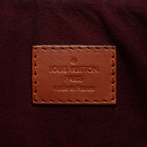 ルイ・ヴィトン LOUIS VUITTON ダミエ ベルモント 2014年 ショルダーバッグ ブラウン WS13955