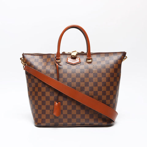 ルイ・ヴィトン LOUIS VUITTON ダミエ ベルモント 2014年 ショルダーバッグ ブラウン WS13955
