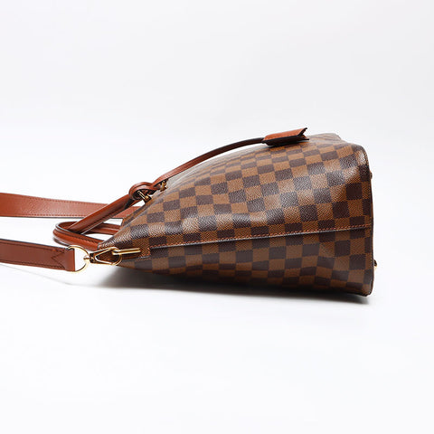 ルイ・ヴィトン LOUIS VUITTON ダミエ ベルモント 2014年 ショルダーバッグ ブラウン WS13955