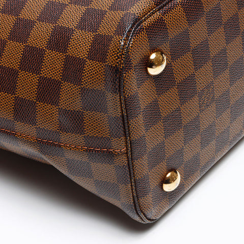 ルイ・ヴィトン LOUIS VUITTON ダミエ ベルモント 2014年 ショルダーバッグ ブラウン WS13955