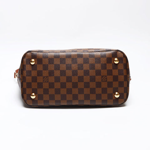 ルイ・ヴィトン LOUIS VUITTON ダミエ ベルモント 2014年 ショルダーバッグ ブラウン WS13955
