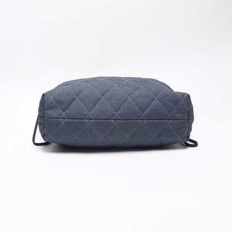 シャネル CHANEL クルーズライン デニム チェーン 13番台 2009-2010 ショルダーバッグ ブルー WS13959