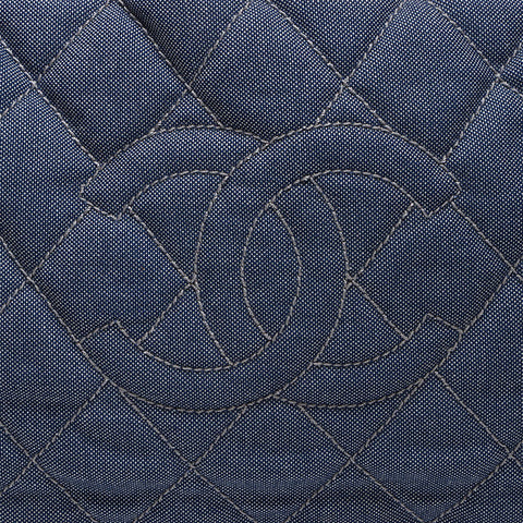 シャネル CHANEL クルーズライン デニム チェーン 13番台 2009-2010 ショルダーバッグ ブルー WS13959
