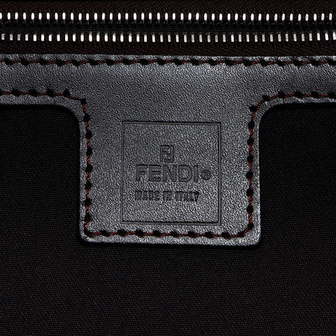 フェンディ FENDI マンマバケット ズッカ ショルダーバッグ ブラウン WS13967