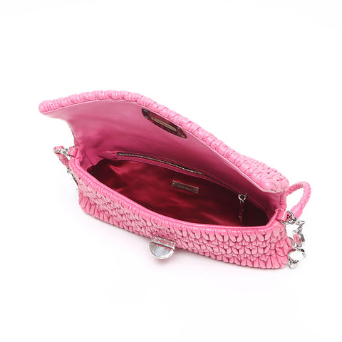 Miu Miu Materasse Crystal Shoulder Bag pink WS13970