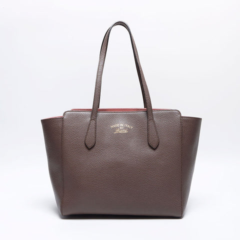 グッチ GUCCI レザー トートバッグ ベージュ WS13972