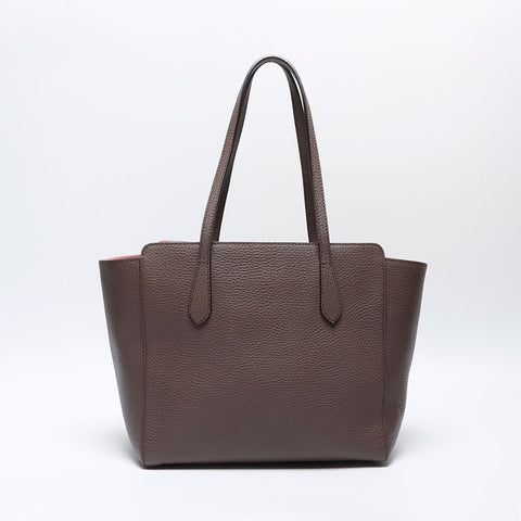 グッチ GUCCI レザー トートバッグ ベージュ WS13972