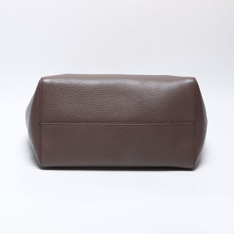 グッチ GUCCI レザー トートバッグ ベージュ WS13972