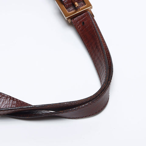 フェンディ FENDI ズッカ ベロア マンマ トートバッグ ブラウン WS13973