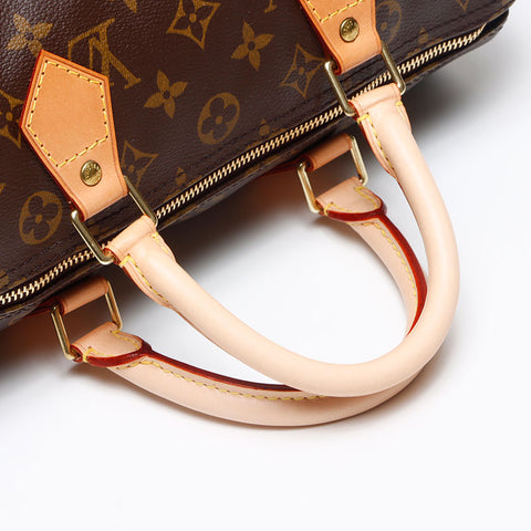 LOUIS VUITTON Monogram Speedy 30 2004 Boston bag Brown WS13974