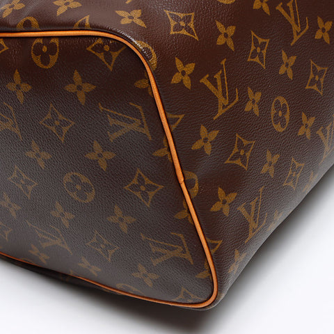 LOUIS VUITTON Monogram Speedy 30 2004 Boston bag Brown WS13974