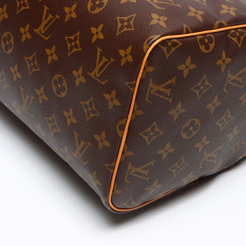 LOUIS VUITTON Monogram Speedy 30 2004 Boston bag Brown WS13974