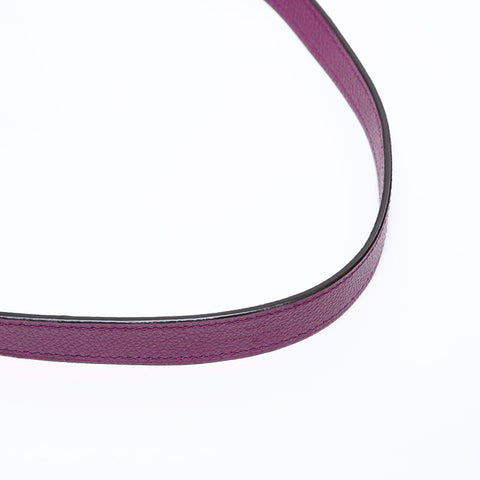 LOUIS VUITTON Monogram Montaigne MM Empreinte 2014 Shoulder Bag purple WS13980