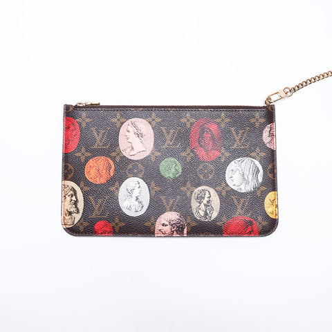 Louis Vuitton Louis Vuitton Fornasetti Einkaufstasche NIEMALSFORL MM M45923 MONOCHER