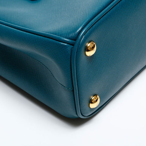 PRADA Galleria Saffiano Leather Shoulder Bag green WS13988