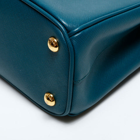 PRADA Galleria Saffiano Leather Shoulder Bag green WS13988