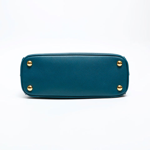 PRADA Galleria Saffiano Leather Shoulder Bag green WS13988