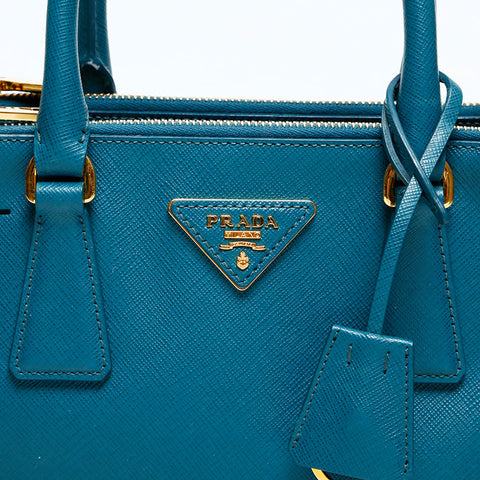 PRADA Galleria Saffiano Leather Shoulder Bag green WS13988