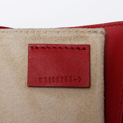 Chloe Drew Leather Chain 2way Shoulder Bag Red WS13992