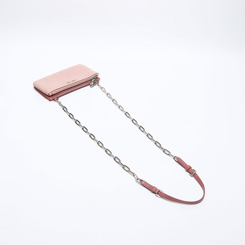 Miu Miu leather Shoulder Bag pink WS13993