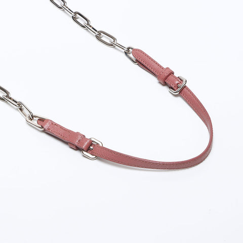 Miu Miu Leather Shoulder Bag Pink WS13993