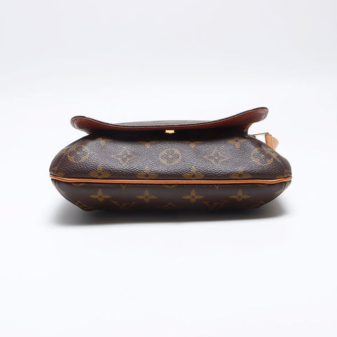 LOUIS VUITTON 2001 Monogram Musette Salsa Shoulder Bag Brown WS13994