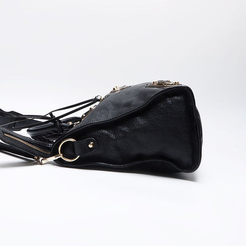 バレンシアガ BALENCIAGA メタリック エッジ シティ ショルダーバッグ ブラック WS13996