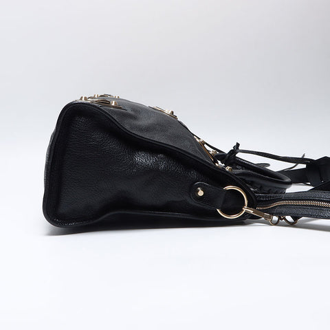 バレンシアガ BALENCIAGA メタリック エッジ シティ ショルダーバッグ ブラック WS13996
