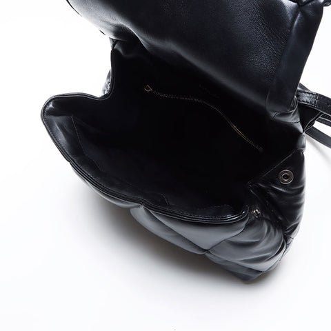バレンシアガ BALENCIAGA キルティング レザー TOUCH PUFFY ショルダーバッグ ブラック WS13997