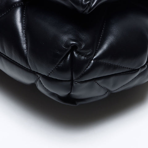 バレンシアガ BALENCIAGA キルティング レザー TOUCH PUFFY ショルダーバッグ ブラック WS13997