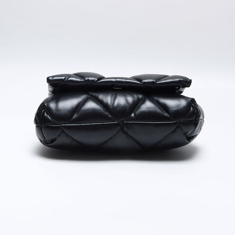 バレンシアガ BALENCIAGA キルティング レザー TOUCH PUFFY ショルダーバッグ ブラック WS13997