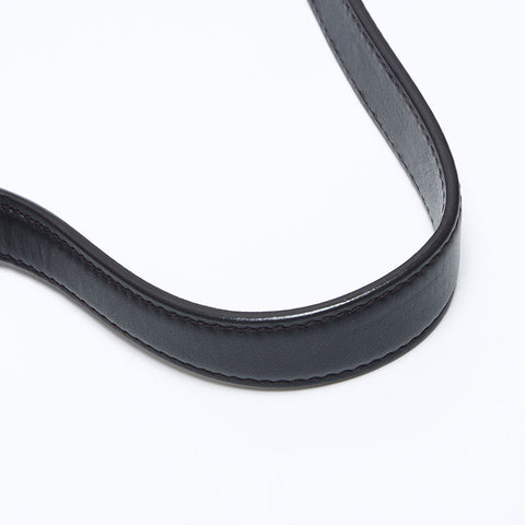 Gucci Horsebit皮革肩带黑色WS13998