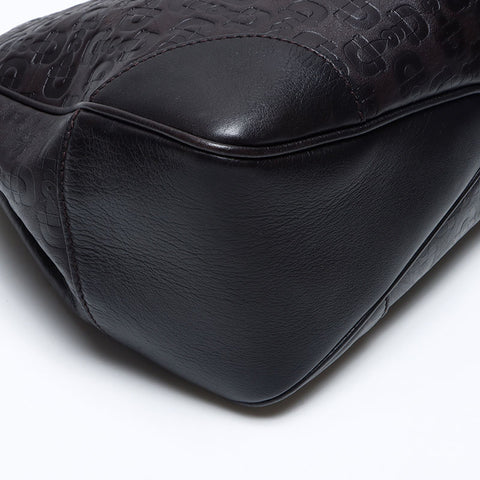 Gucci Horsebit皮革肩带黑色WS13998