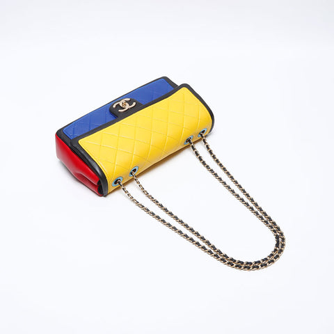 シャネル CHANEL マルチカラー ラムレザー 17番台 2013年 ショルダーバッグ マルチカラー WS14000